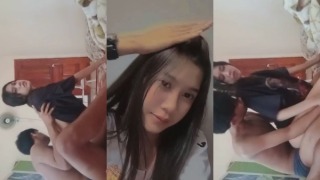 คลิปหลุดทางบ้าน สาวหน้าตาดี เย็ดสาวทางบ้านน่ารัก เย็ดท่าหมา